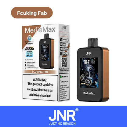 JNR Media Max 40000 40K Puffs Original Intelligent Disposable Vape