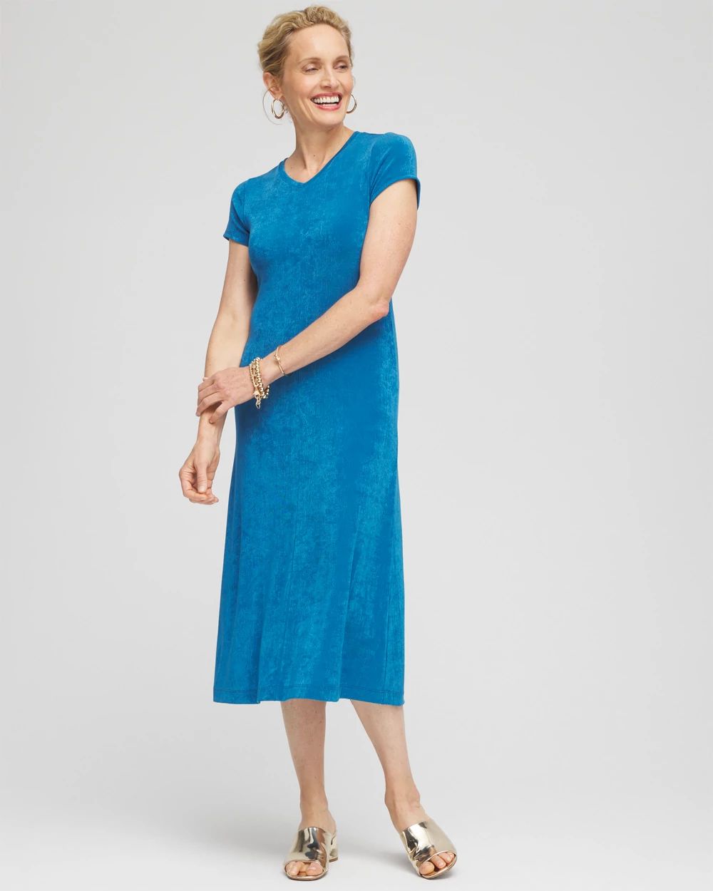 TravelersTM High V-neck Dress