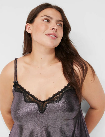 Foil Shine Cami & Short Set