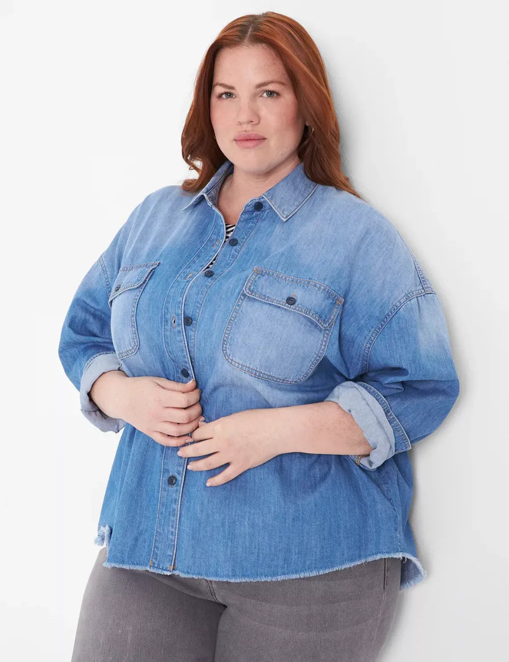 Utility Denim Shirt