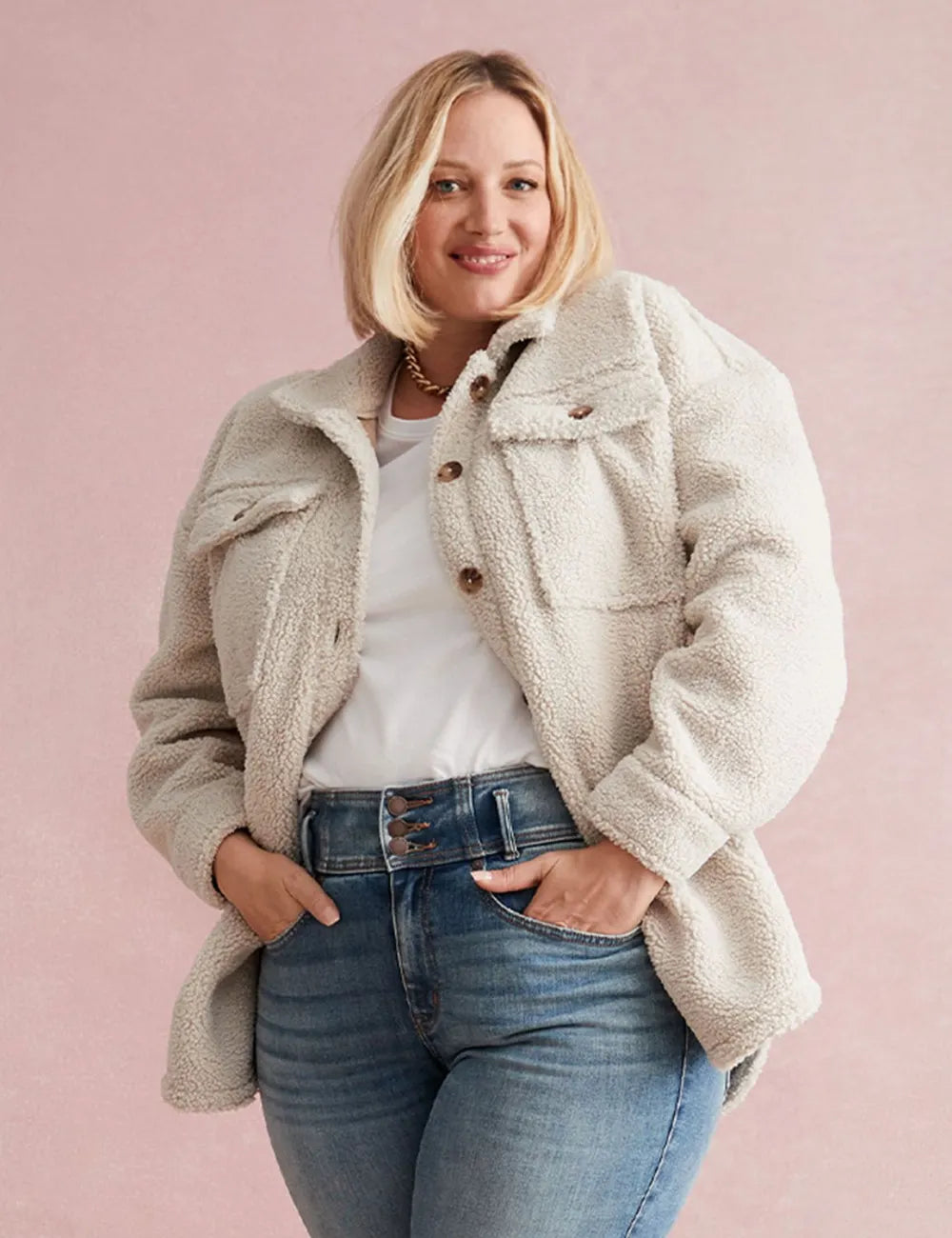 Sherpa Shacket