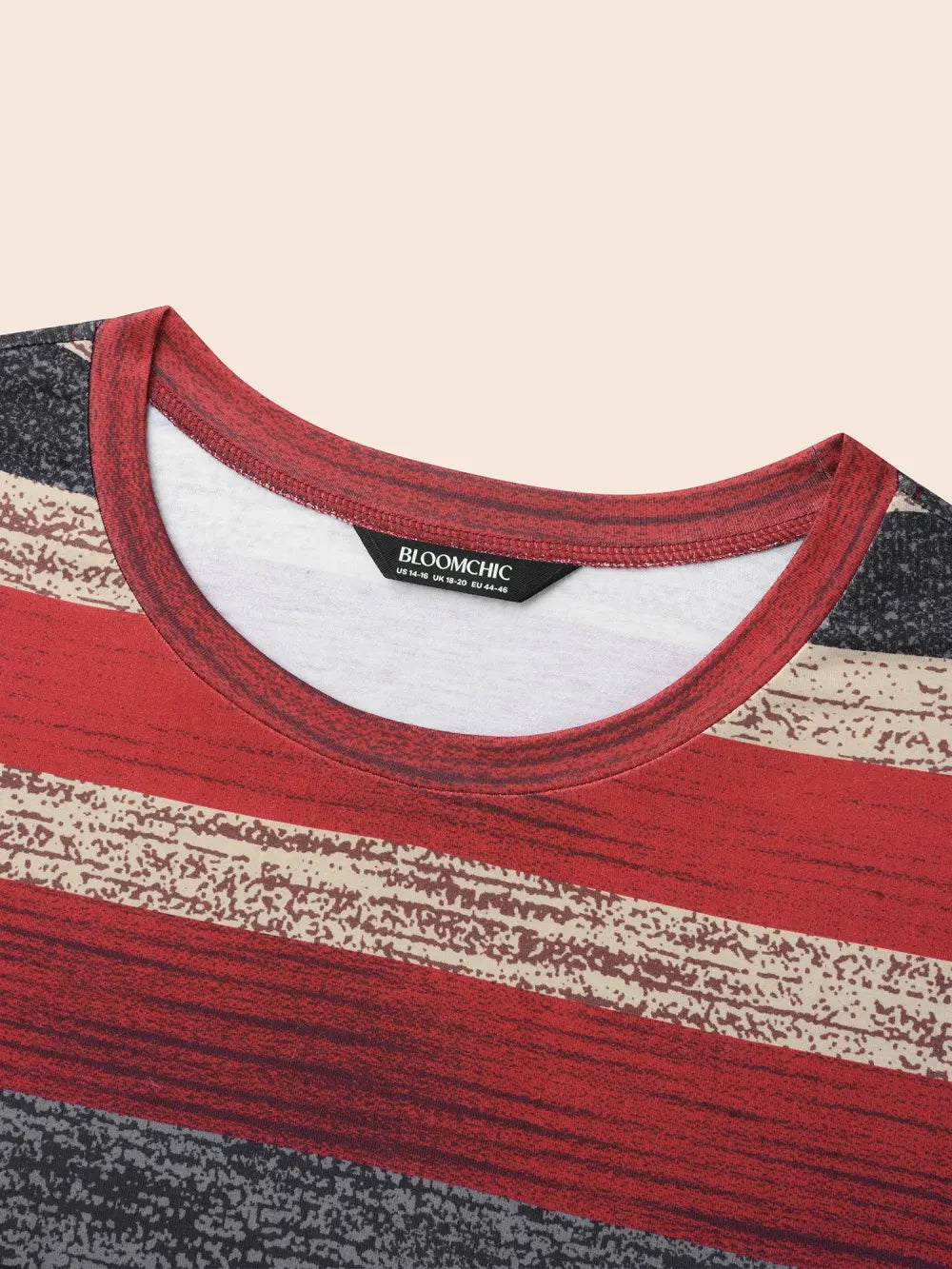 Holiday Colorful Striped Tee