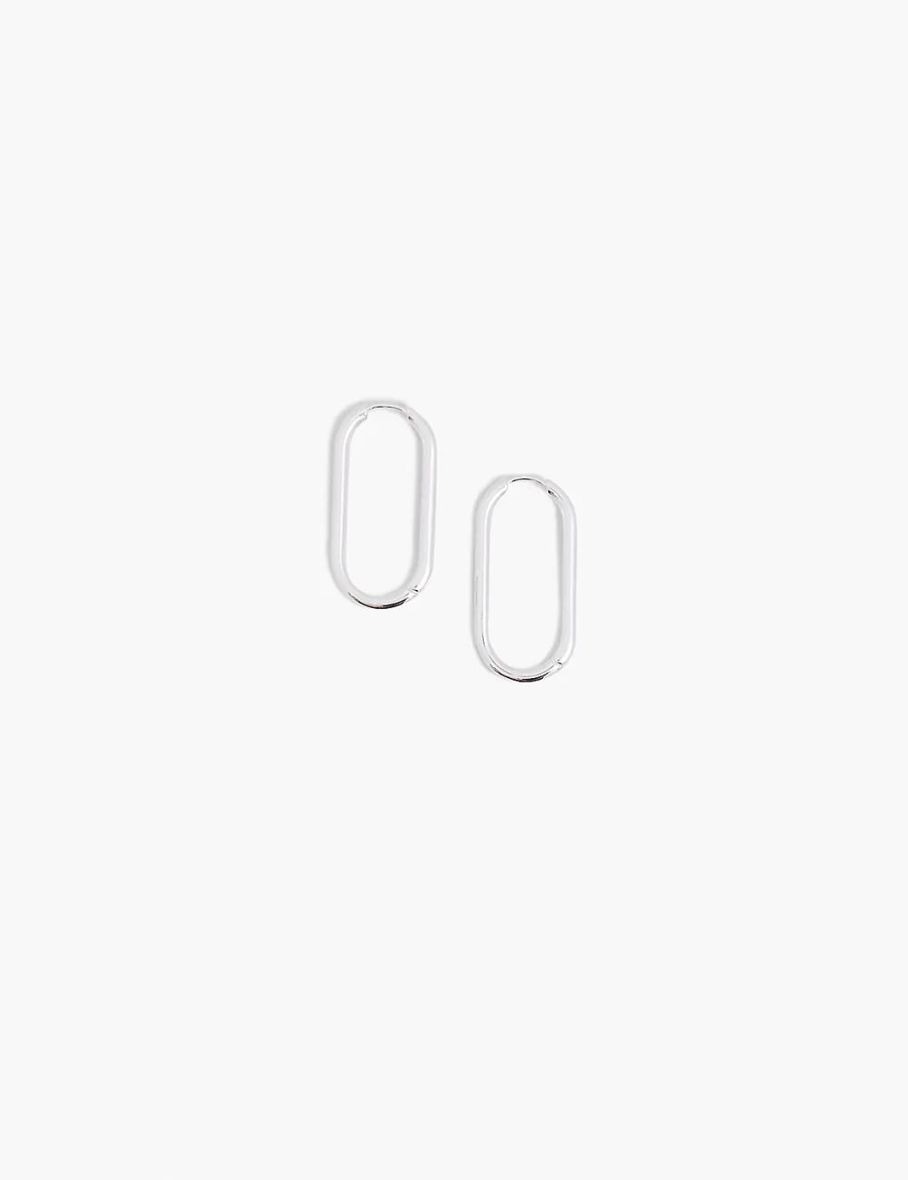Demi-Fine J-Hoop Earrings