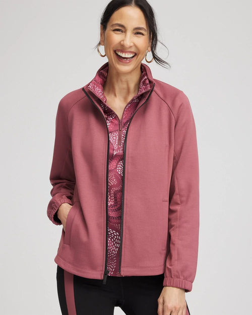 Zenergy® Double-Knit Hooded Jacket