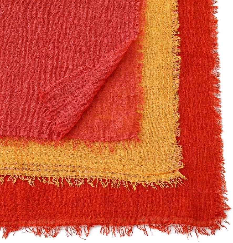 Soft Cotton Hemp Scarf Wrap Long Hijab Scarves for Women