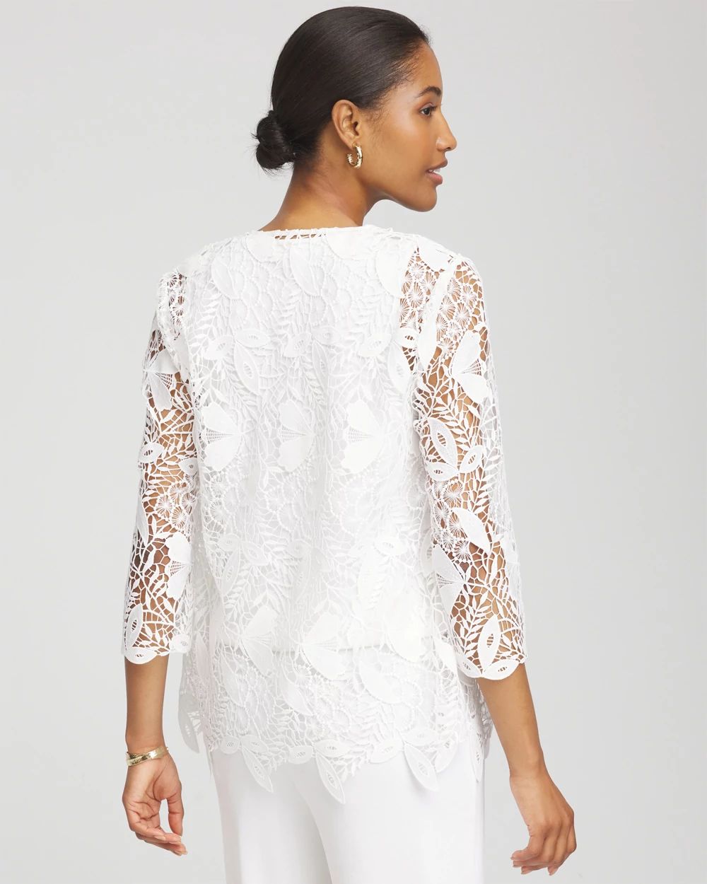 TravelersTM Collection Lace Jacket