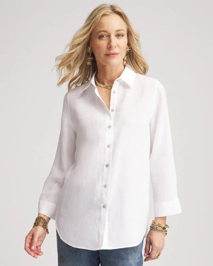 No IronTM Linen Shirt