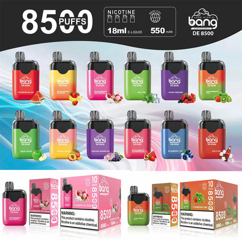 Bang DE 8500 Puffs Retail Disposable Vape
