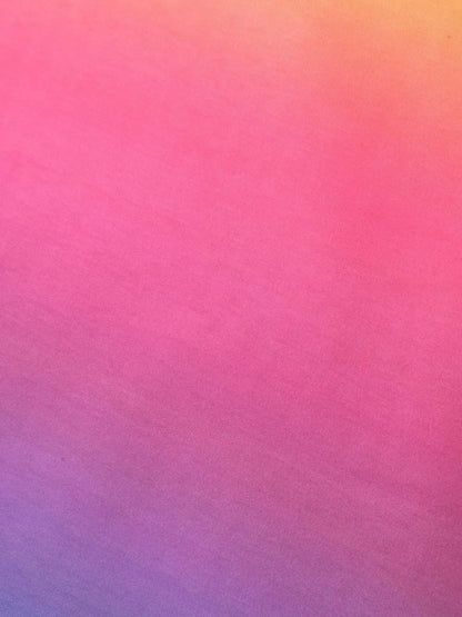 Ombre Gradient Crew Neck Curvy T-Shirt