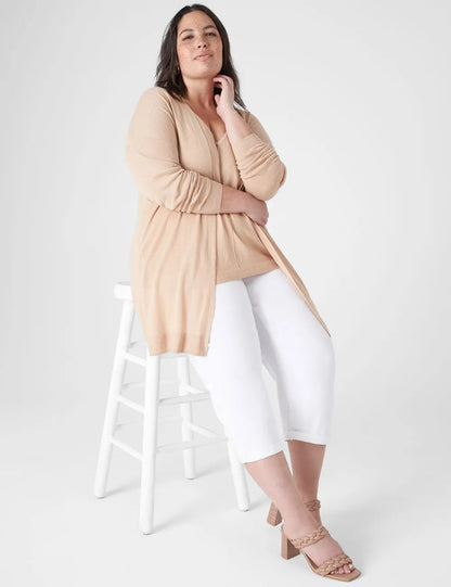 Open-Front Cardigan