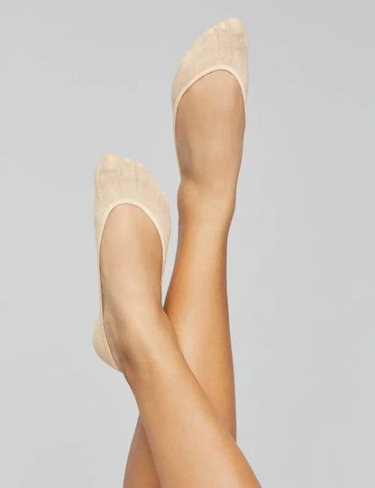 2-Pack Foot Liners - Lace & Solid