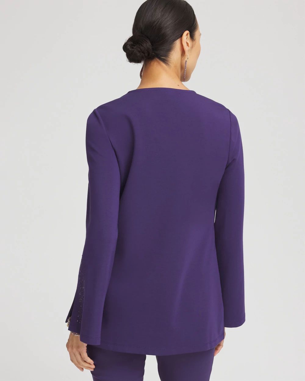 Embellished Ponte Tunic