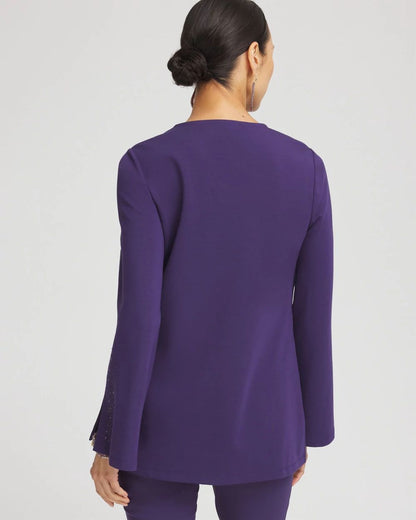 Embellished Ponte Tunic