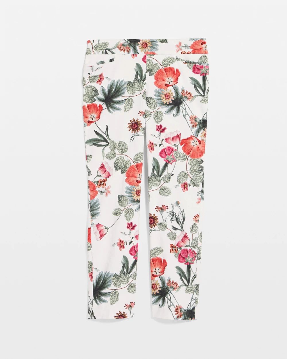 BrigitteTM Slub Cropped Pants
