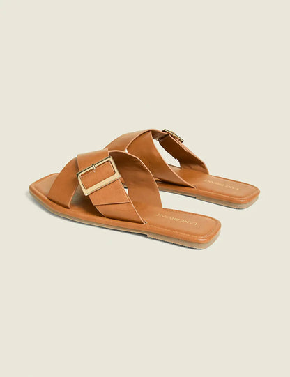 Dream Cloud Criss-Cross Slip-On Sandal