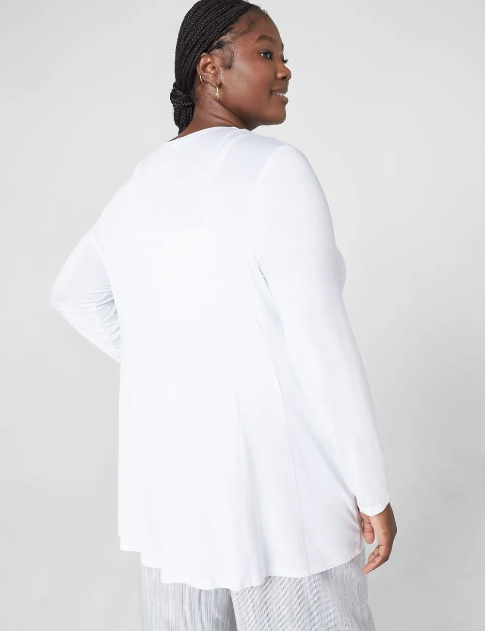 Classic Open-Front Fit & Flare Overpiece