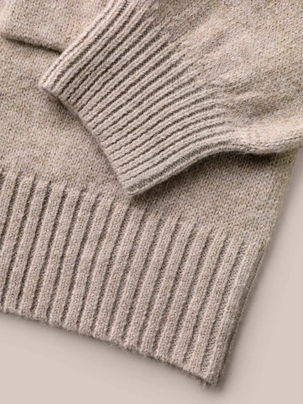 Airy Cozy Shawl Collar Wool Cardigan