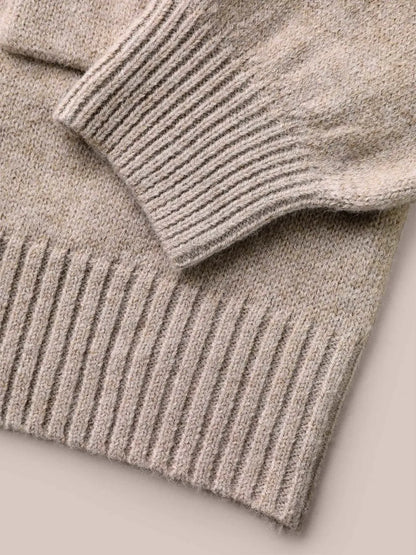 Airy Cozy Shawl Collar Wool Cardigan