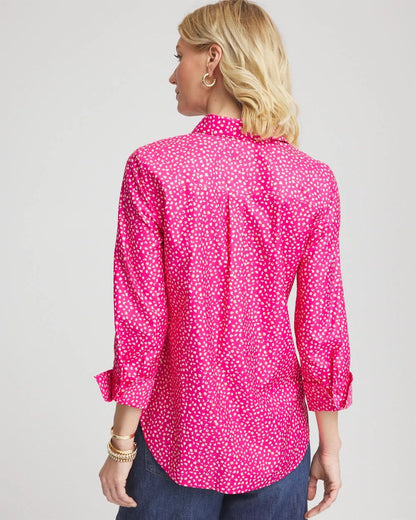 No IronTM Cheetah Stretch Shirt