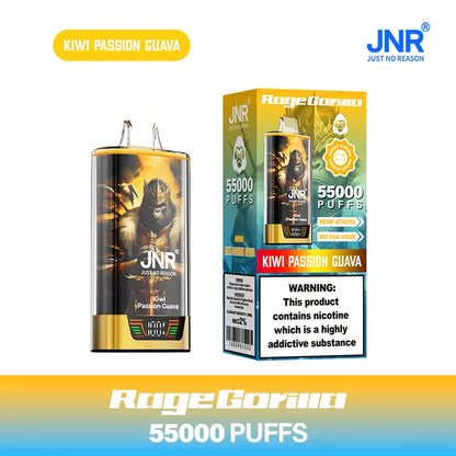 JNR Rage Gorilla 55K 55000 Puffs Smart Display Original Disposable Vape