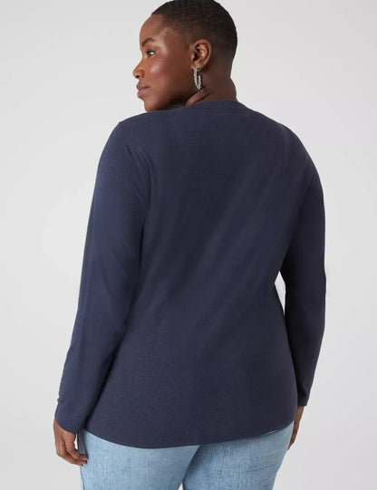Button-Front Linen Overpiece