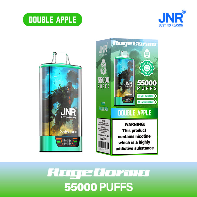 JNR Rage Gorilla 55K 55000 Puffs Smart Display Original Disposable Vape