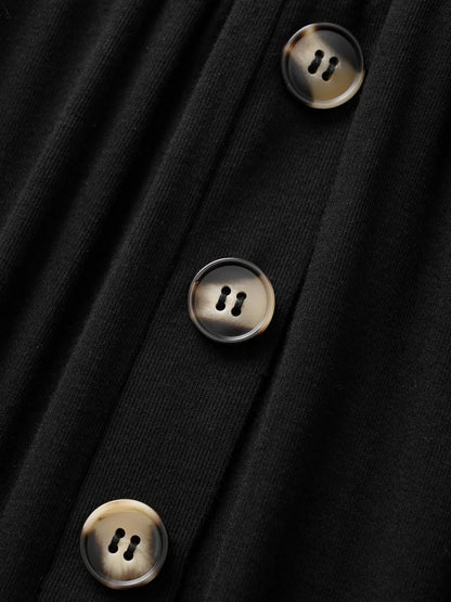 Supersoft Essentials Button Detail Wide Leg Pants