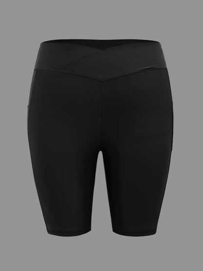 Hips Contour Curvy Pockets Swim Bottoms