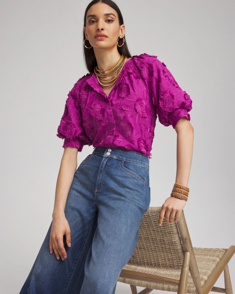 Embroidered Top
