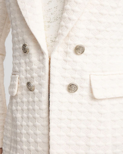 Textured Ponte Blazer