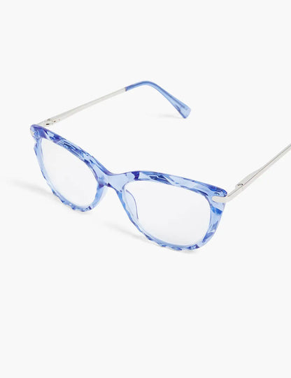 Textured Cateye Reader Glasses