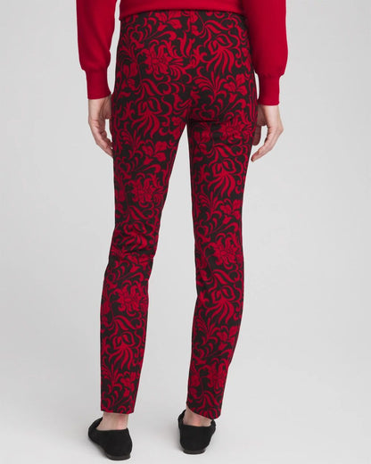 Juliet Swirl Print Ankle Pants