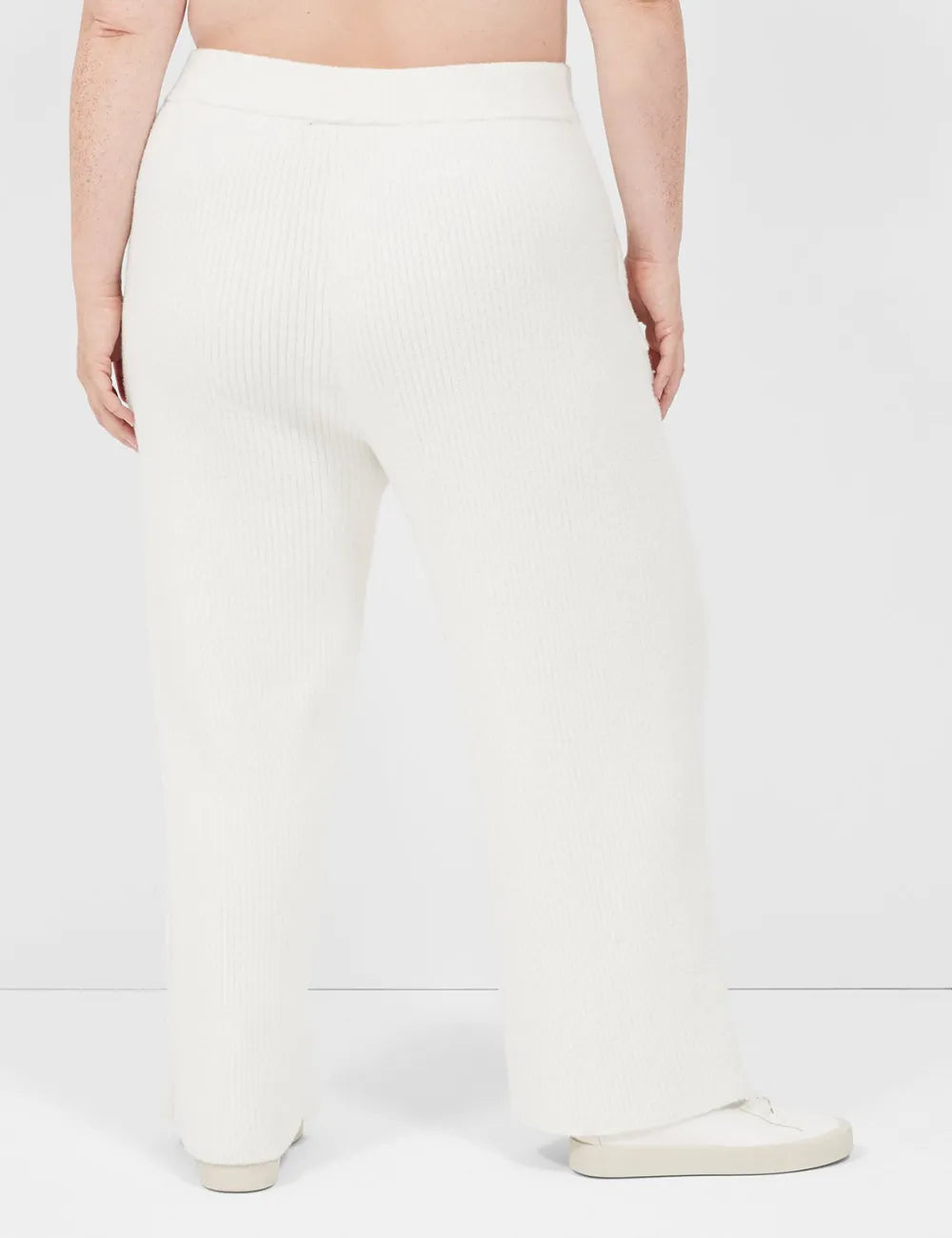 LIVI Lurex Sweater Relaxed Straight Pant