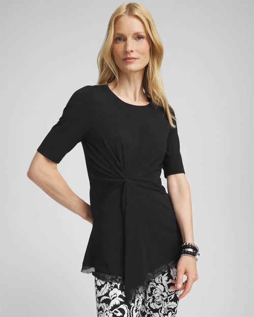 Touch of CoolTM Draped Tunic