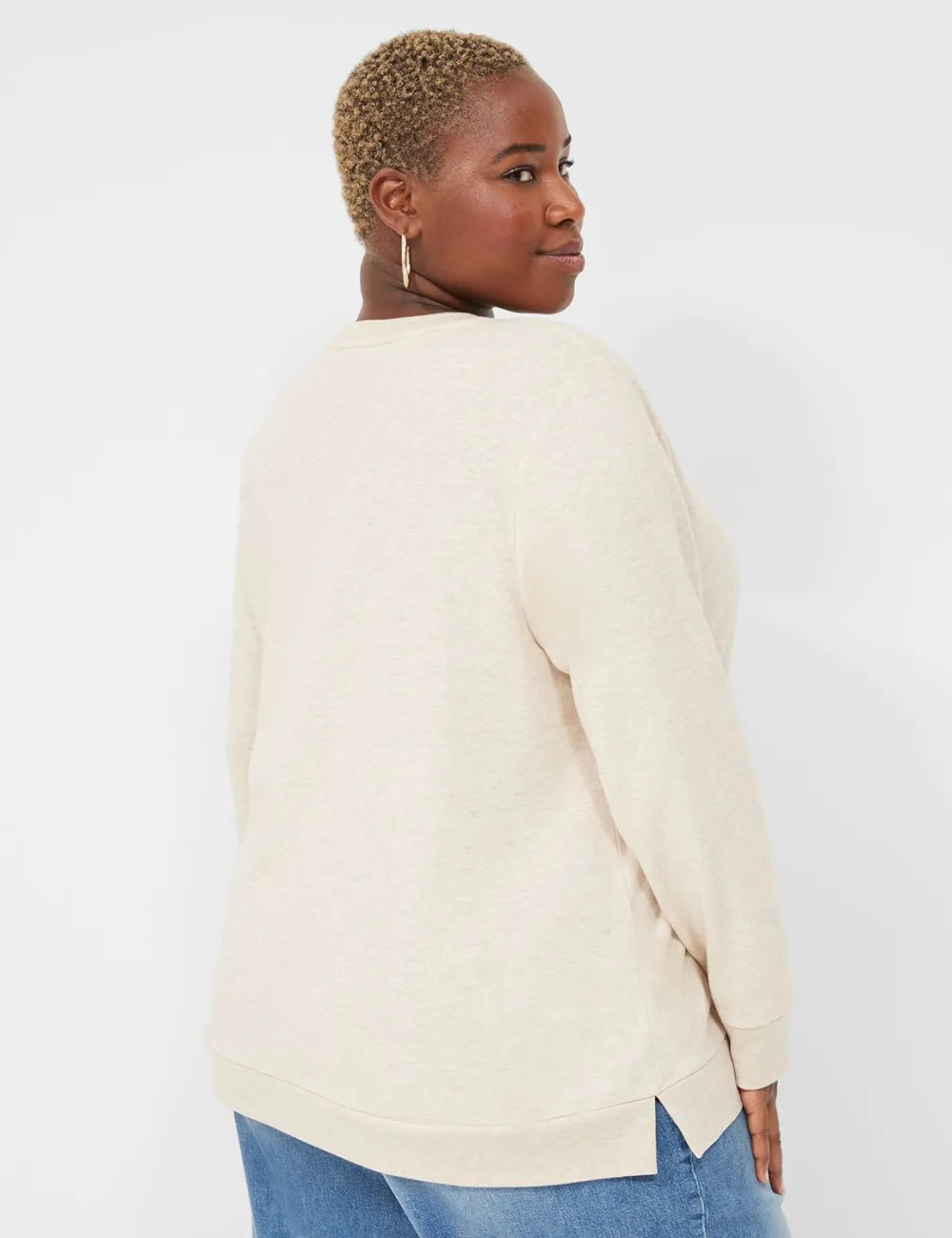 Cozy Patch Graphic Sweatshirt