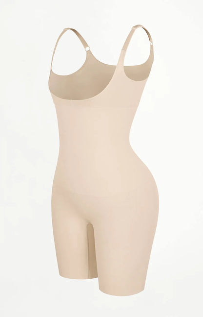 Women‘s Open Bust Seamless Smoothing Body Shaper Plus Size