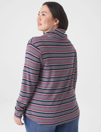 Classic Cowl-Neck Tee