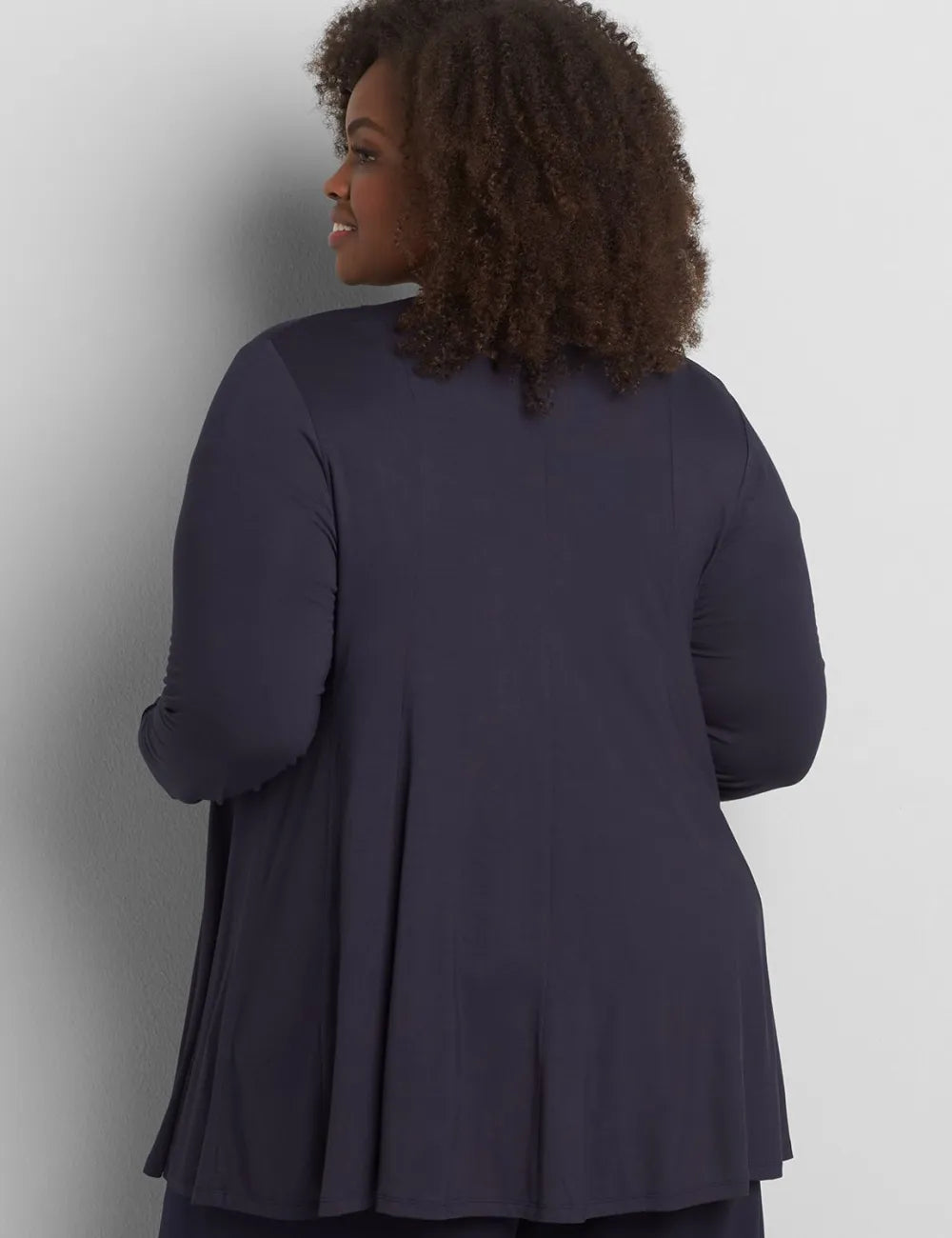 Classic Open-Front Fit & Flare Overpiece