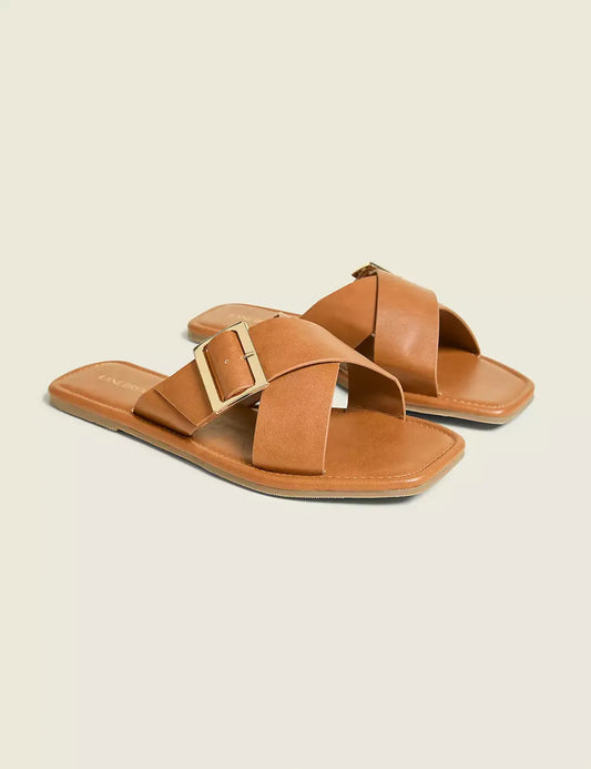 Dream Cloud Criss-Cross Slip-On Sandal