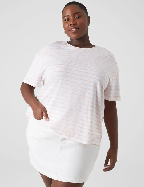 Dolman Short-Sleeve Crew-Neck Tee
