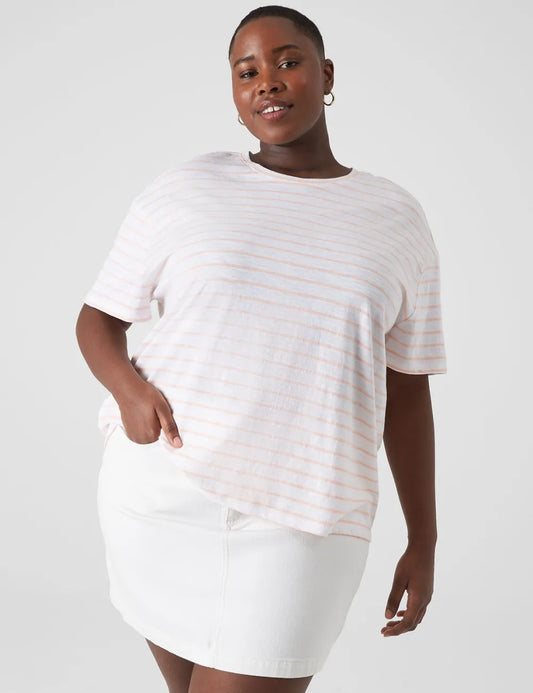 Dolman Short-Sleeve Crew-Neck Tee