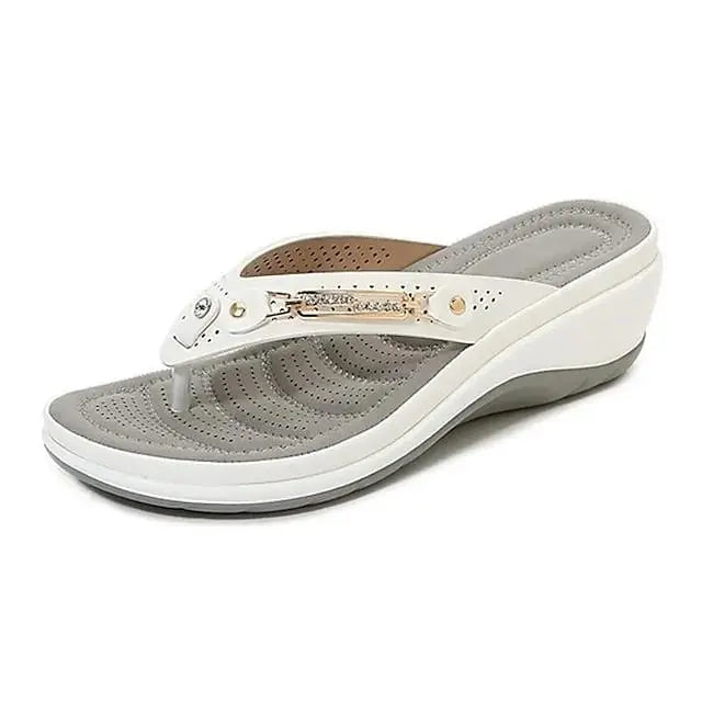 Women's Slippers Rhinestone Flip-Flops