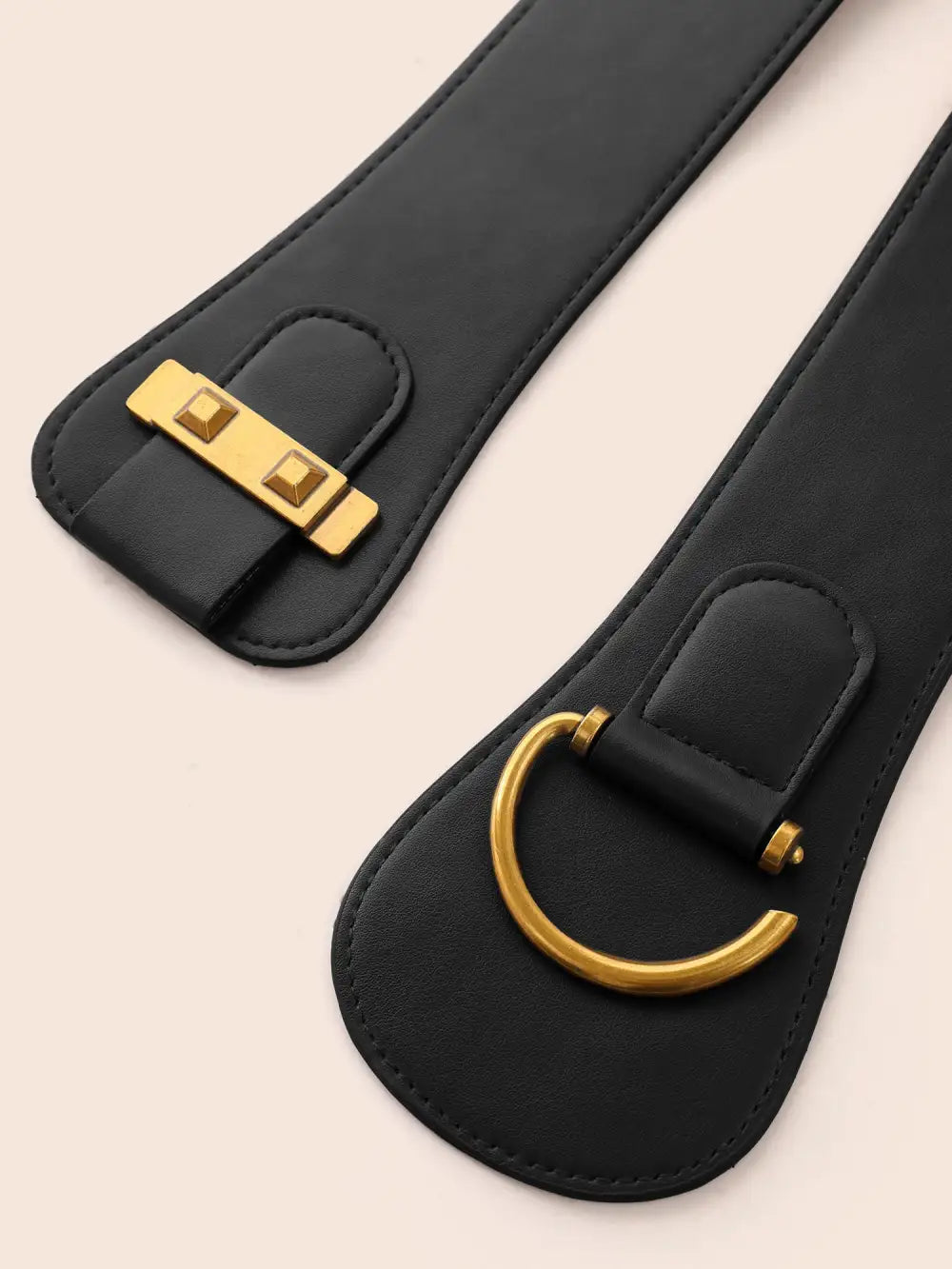 Retro Elastic Without Holes Belt
