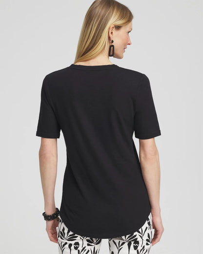 Notch Neck Tee