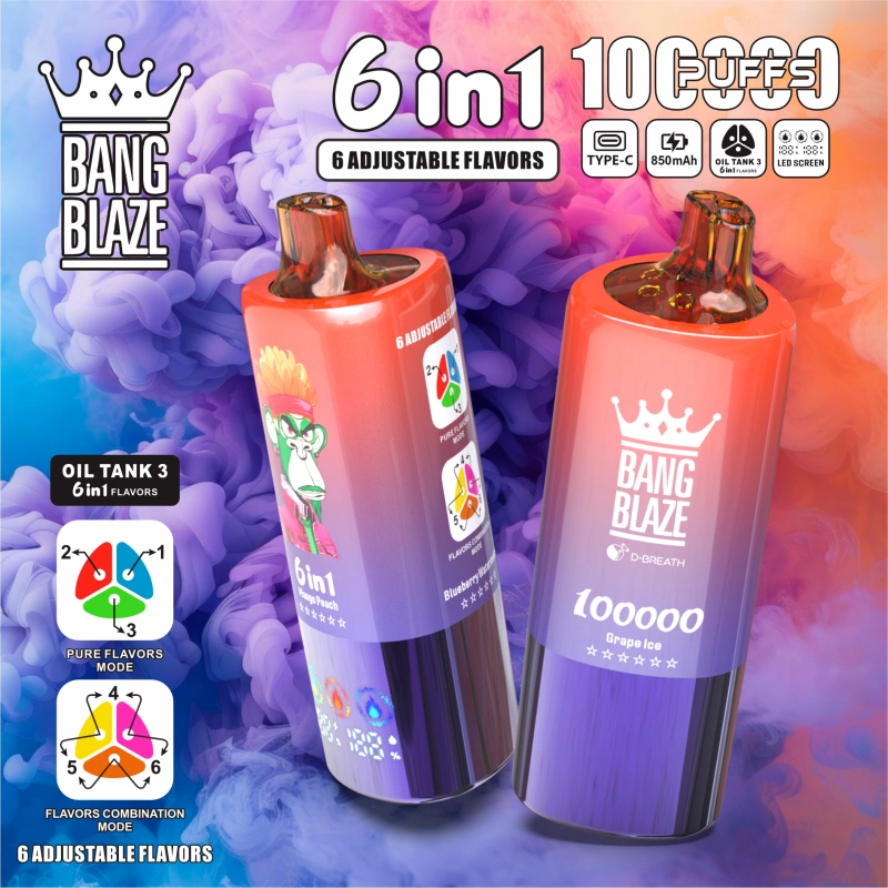 Bang Blaze 100K Puffs 6in1 Vape