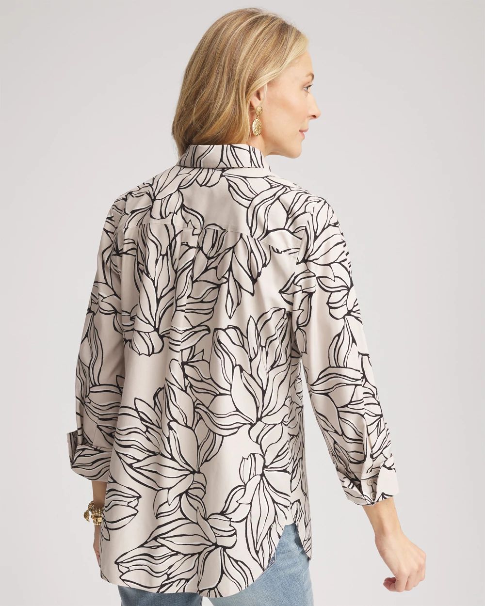 No IronTM Sateen Oasis Shirt