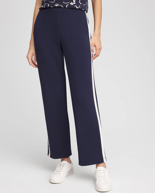 Zenergy® Striped Scuba Pants