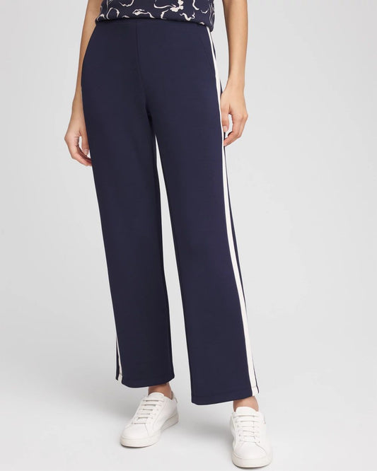 Zenergy® Striped Scuba Pants
