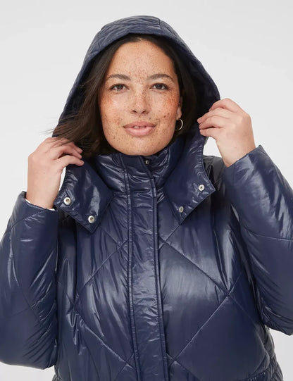 Snap-Front Puffer Jacket