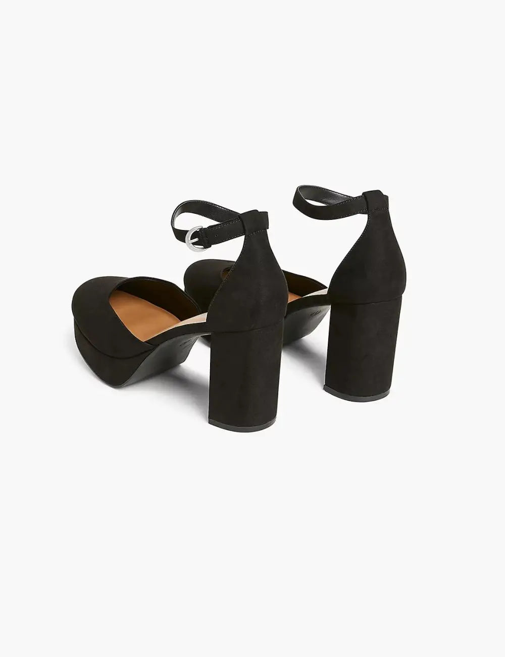 Dream Cloud Closed-Toe Platform Block Heel